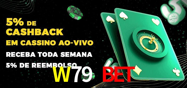 Promoções do cassino ao Vivo W79 Bet
